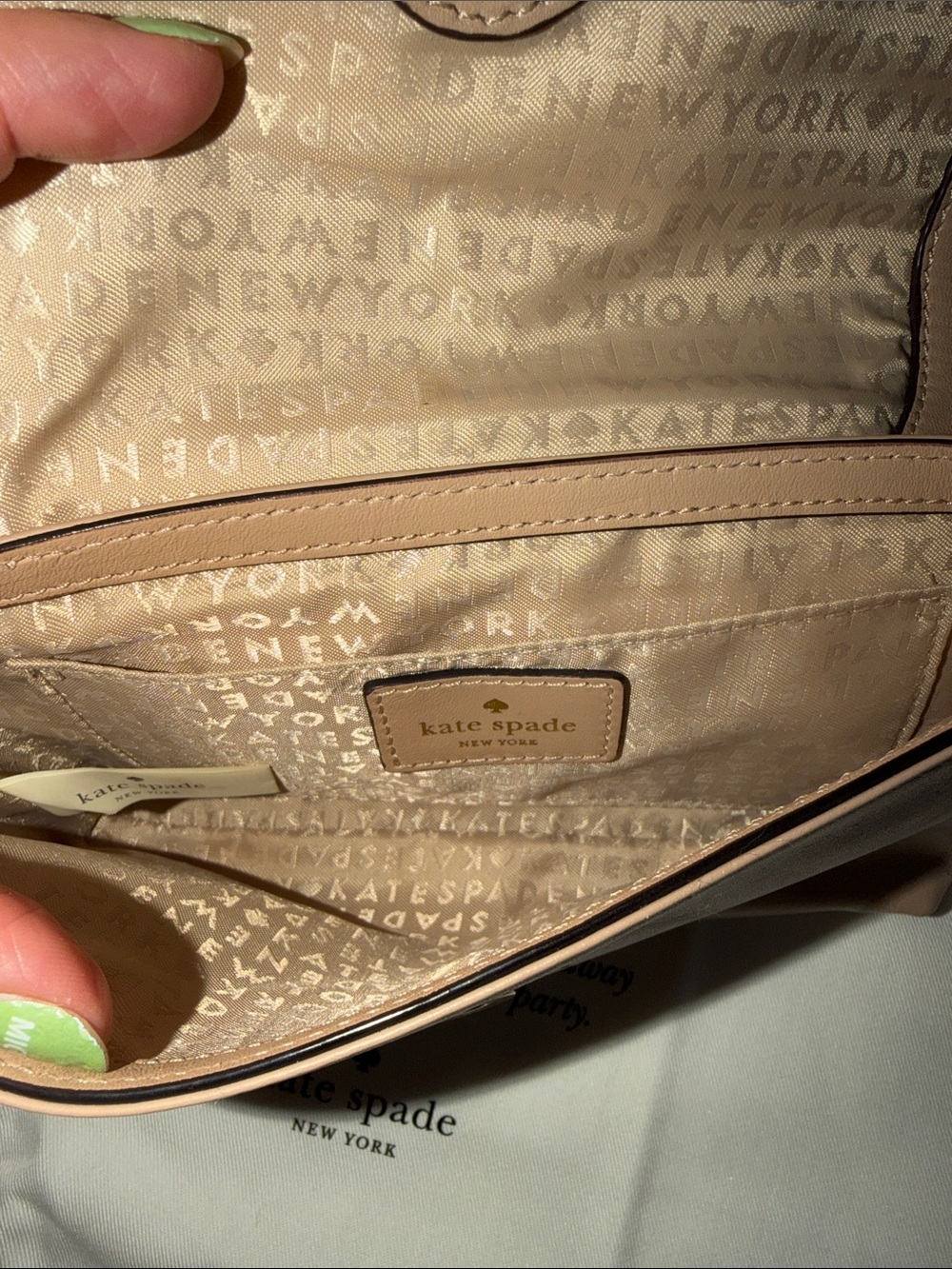 Kate Spade New York Hanover Street Aster Bow Crossbody - Picture 8 of 11